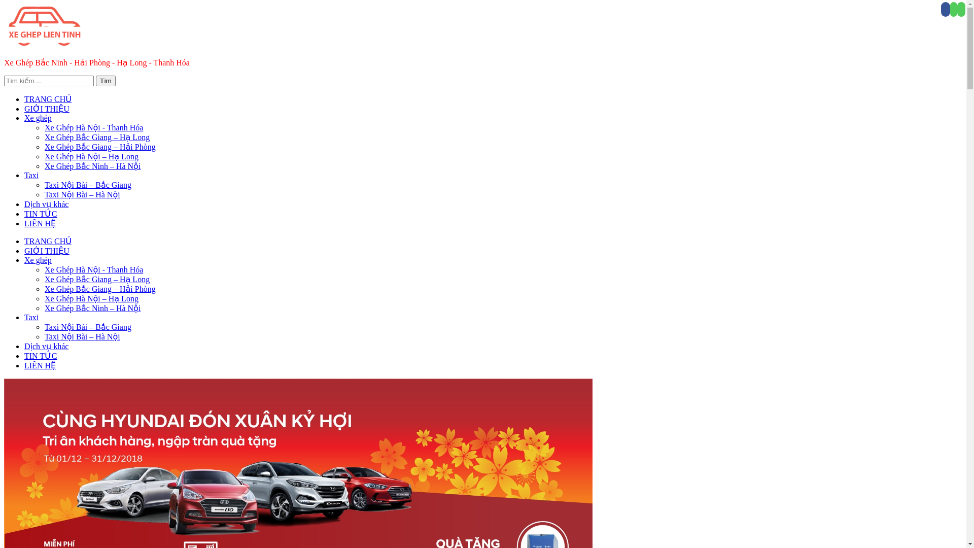 website screenshot of https://xegheplientinh.com.vn/