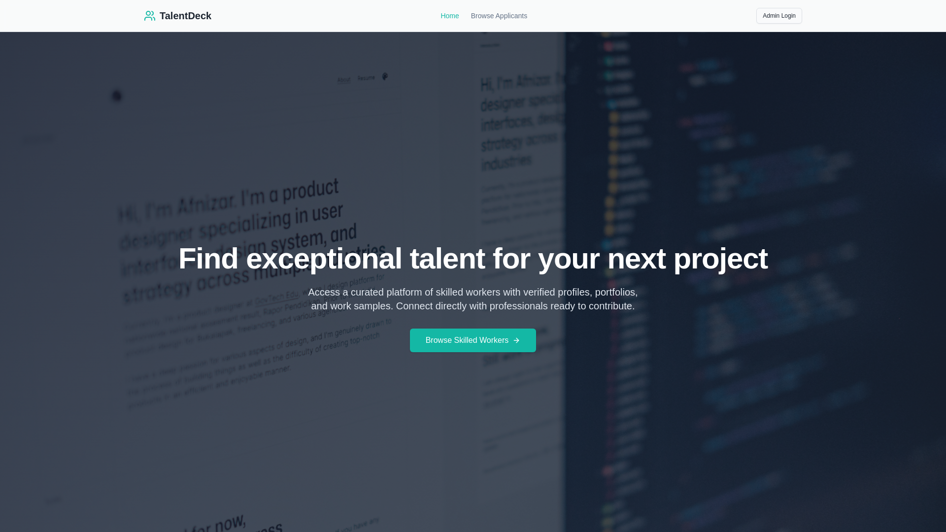 website screenshot of https://plugintohiring.com/