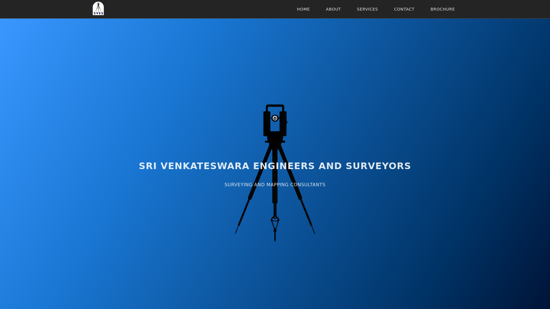 website screenshot of https://svesmapping.in