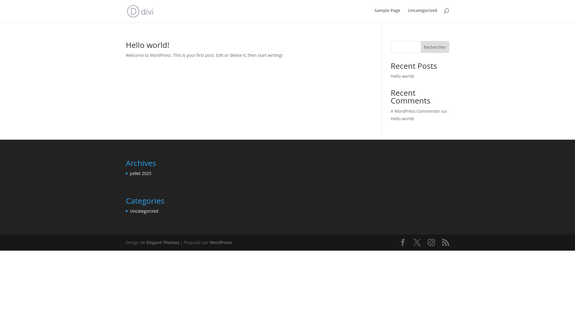 website screenshot of https://shakematik.fr/
