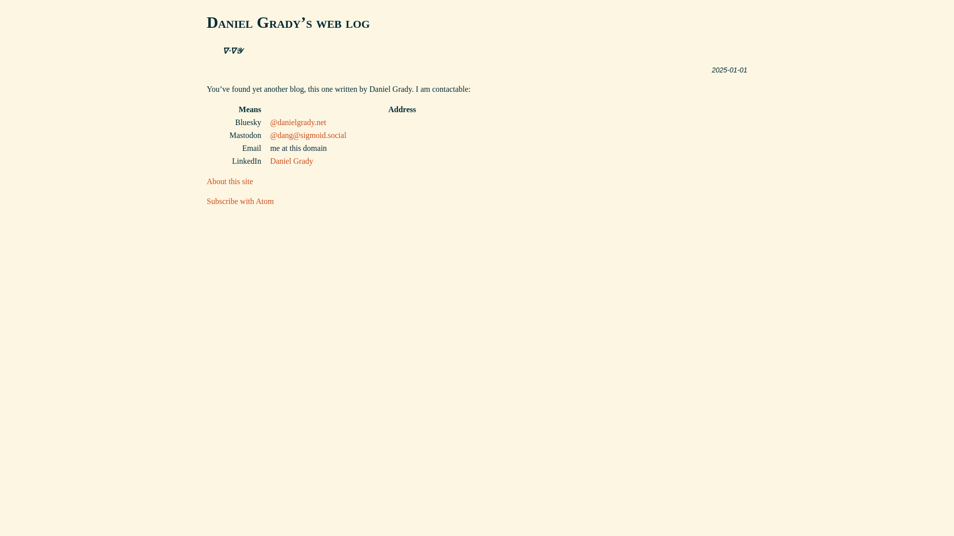 website screenshot of https://danielgrady-net.pages.dev/