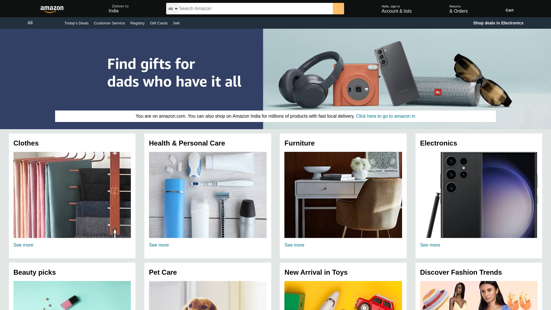 website screenshot of https://amazon-clone-coral-nine.vercel.app