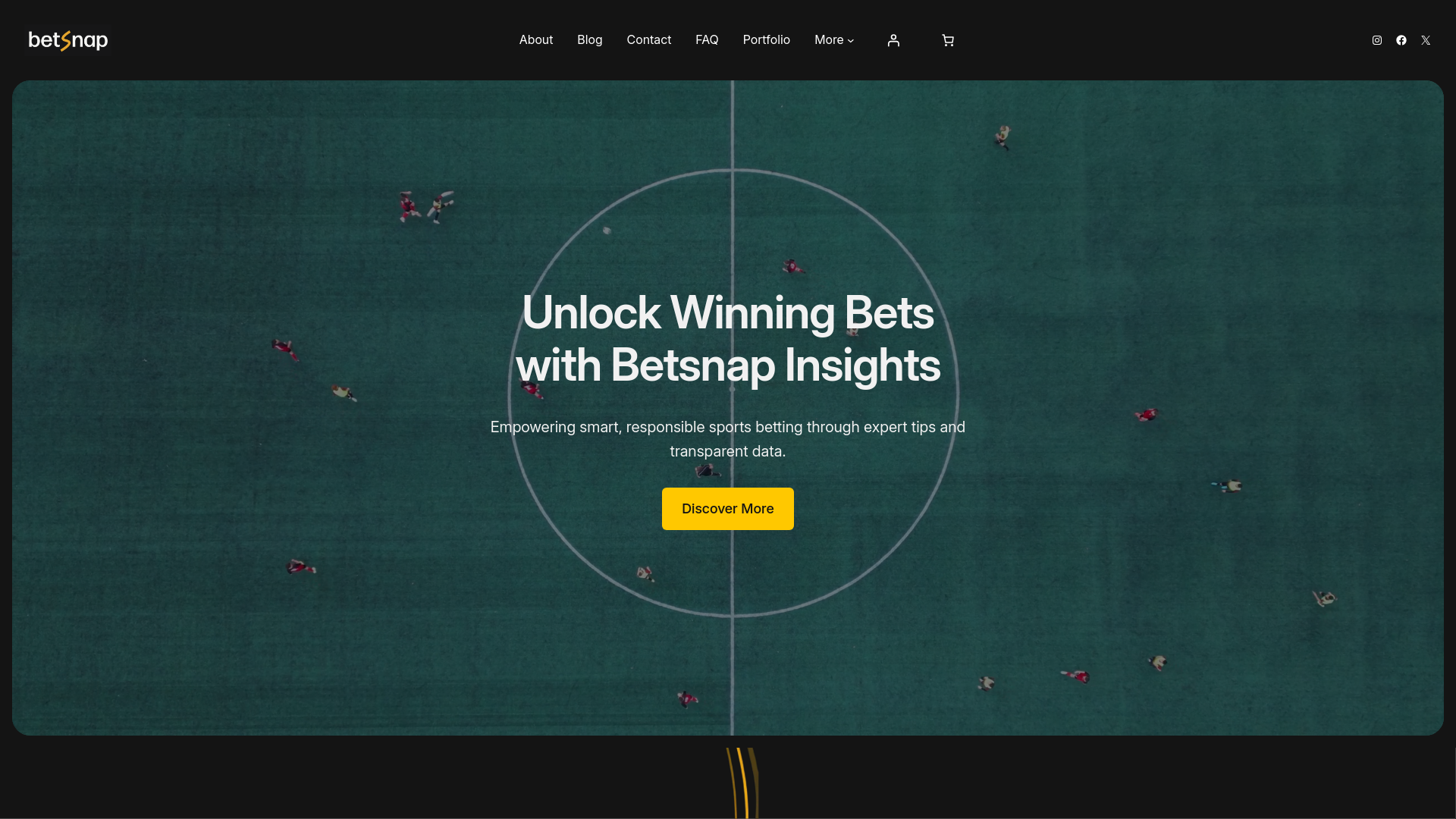 website screenshot of https://betsnap.live/