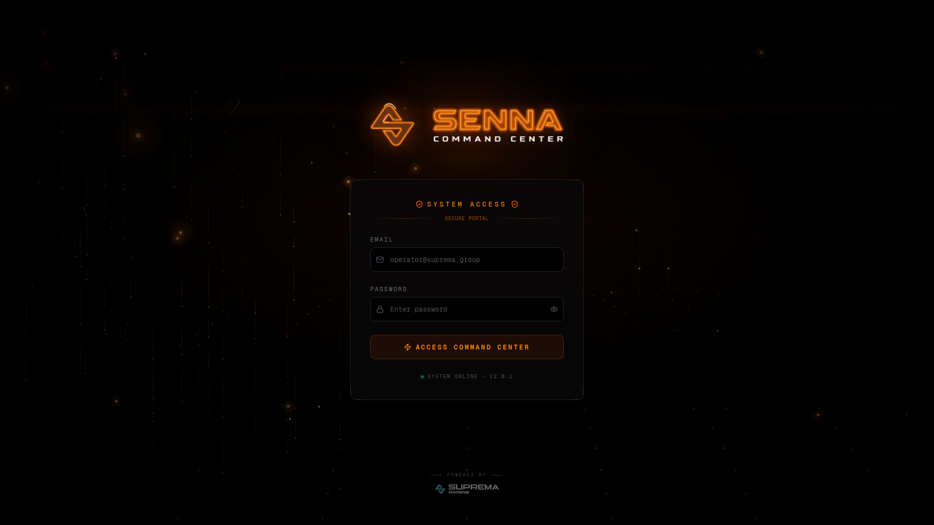 website screenshot of https://sennacc.pages.dev/