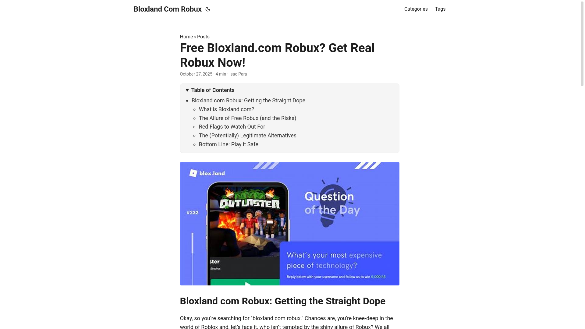 website screenshot of https://bloxland-com-robux.pages.dev/