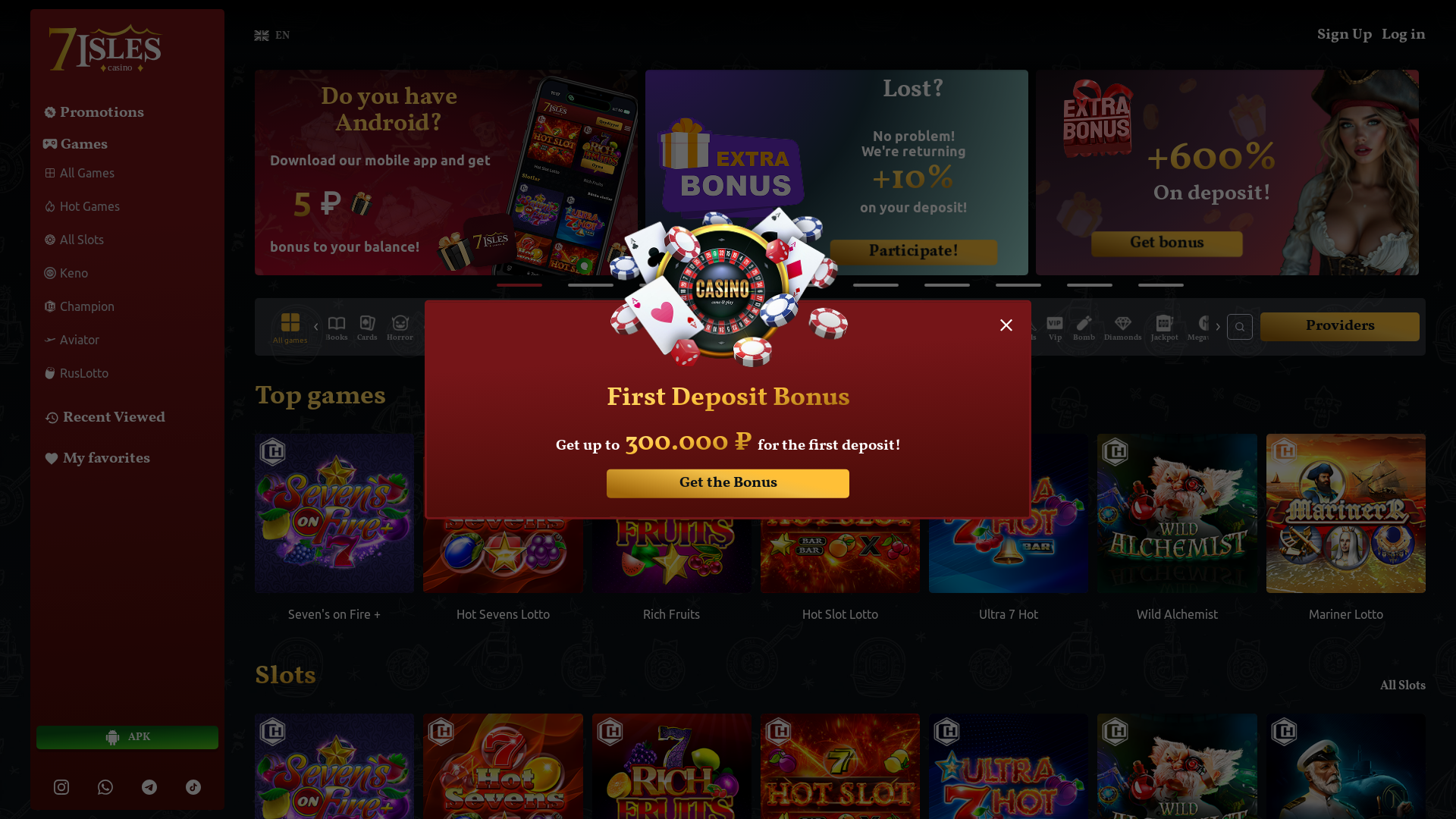 website screenshot of https://riw7islandsqgn.space/