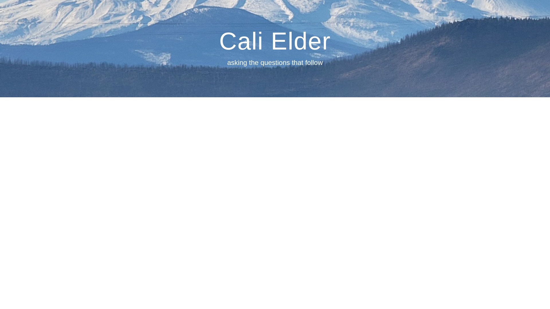 website screenshot of https://calielder.com/