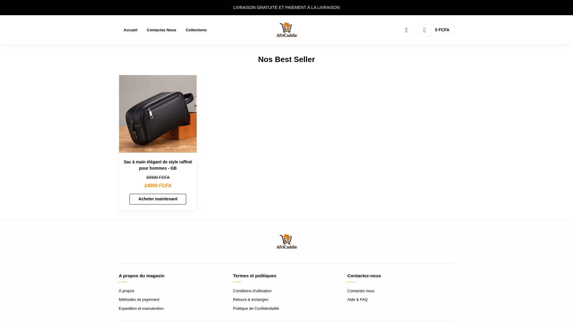 website screenshot of https://africaddie.shop/