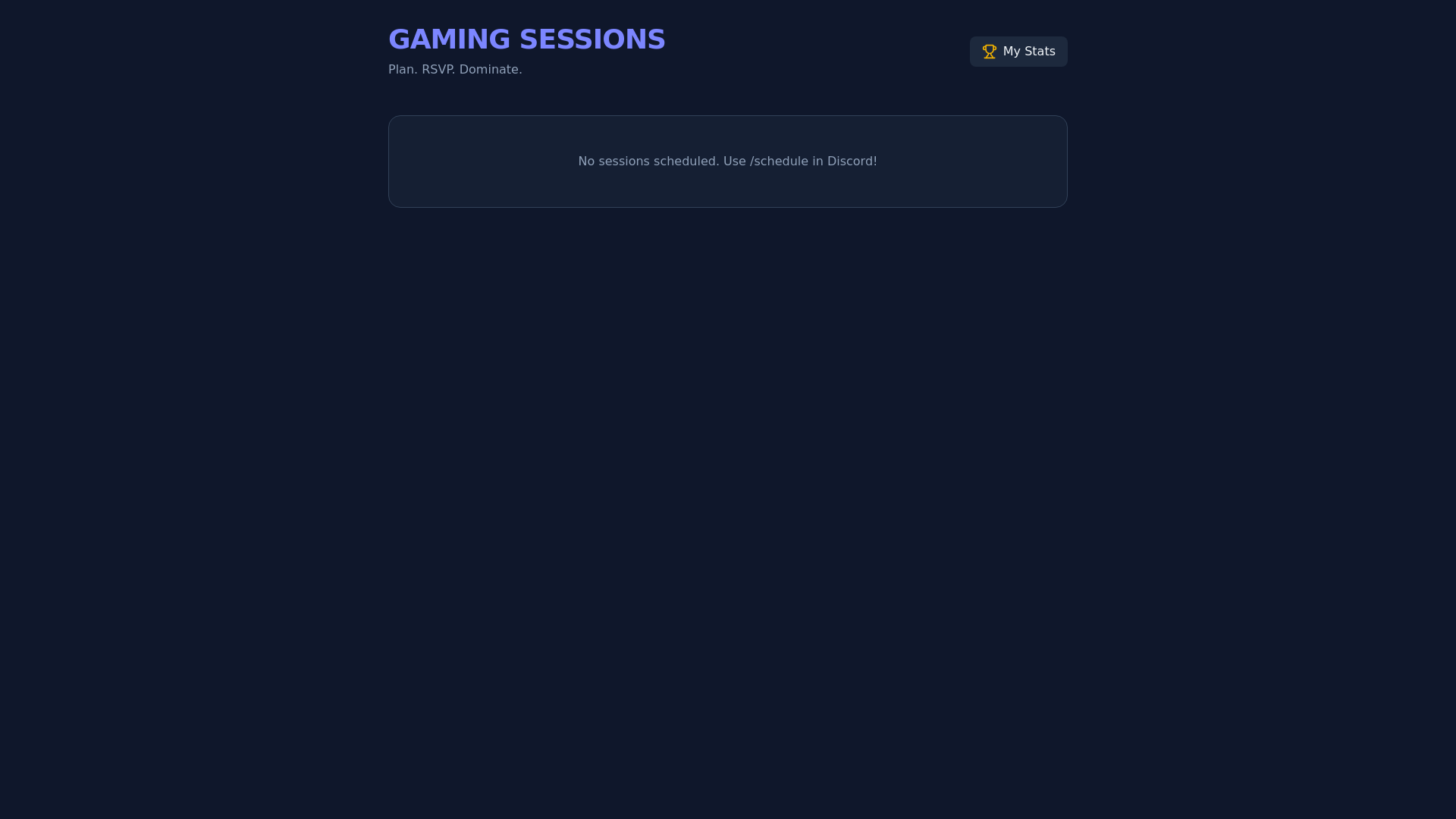 website screenshot of https://gaming-dashboard-bj1.pages.dev/