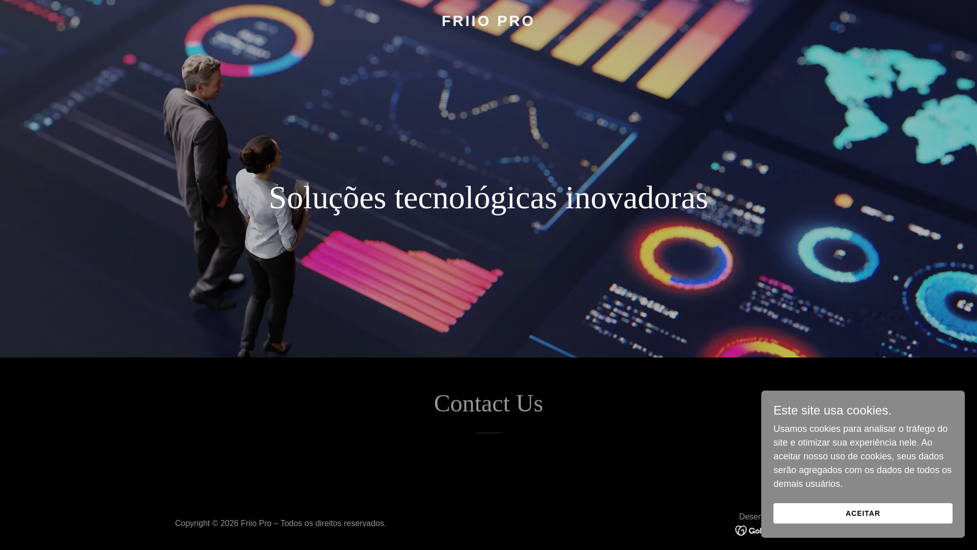 website screenshot of https://friiopro.com/