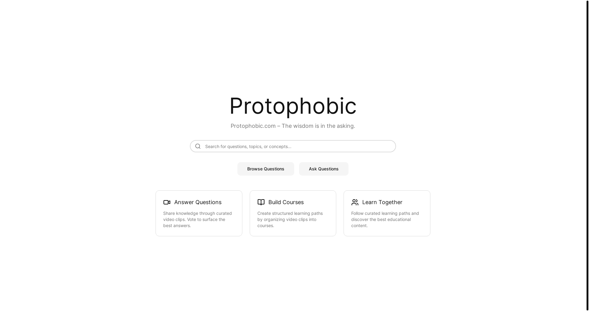website screenshot of https://protosite.pages.dev/