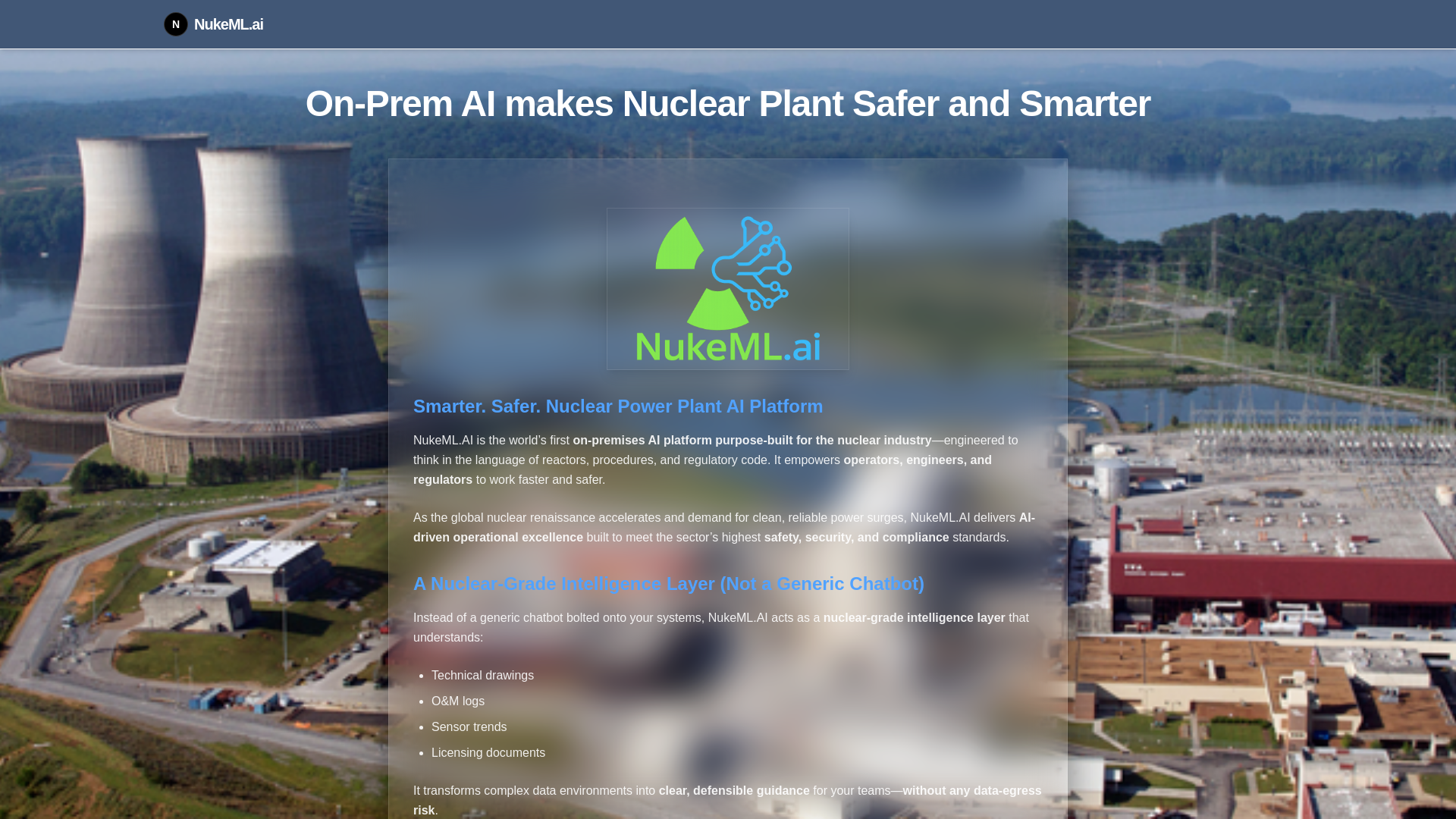 website screenshot of https://nukeml-partner-git.pages.dev/