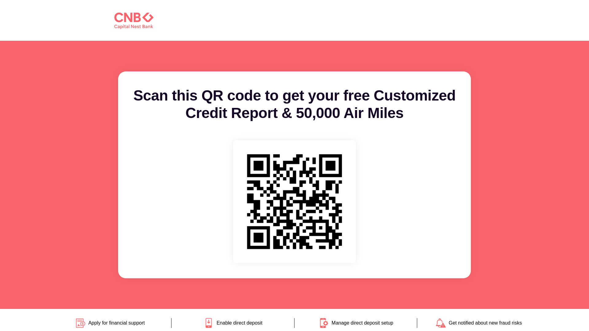 website screenshot of https://capitalnestbank.com