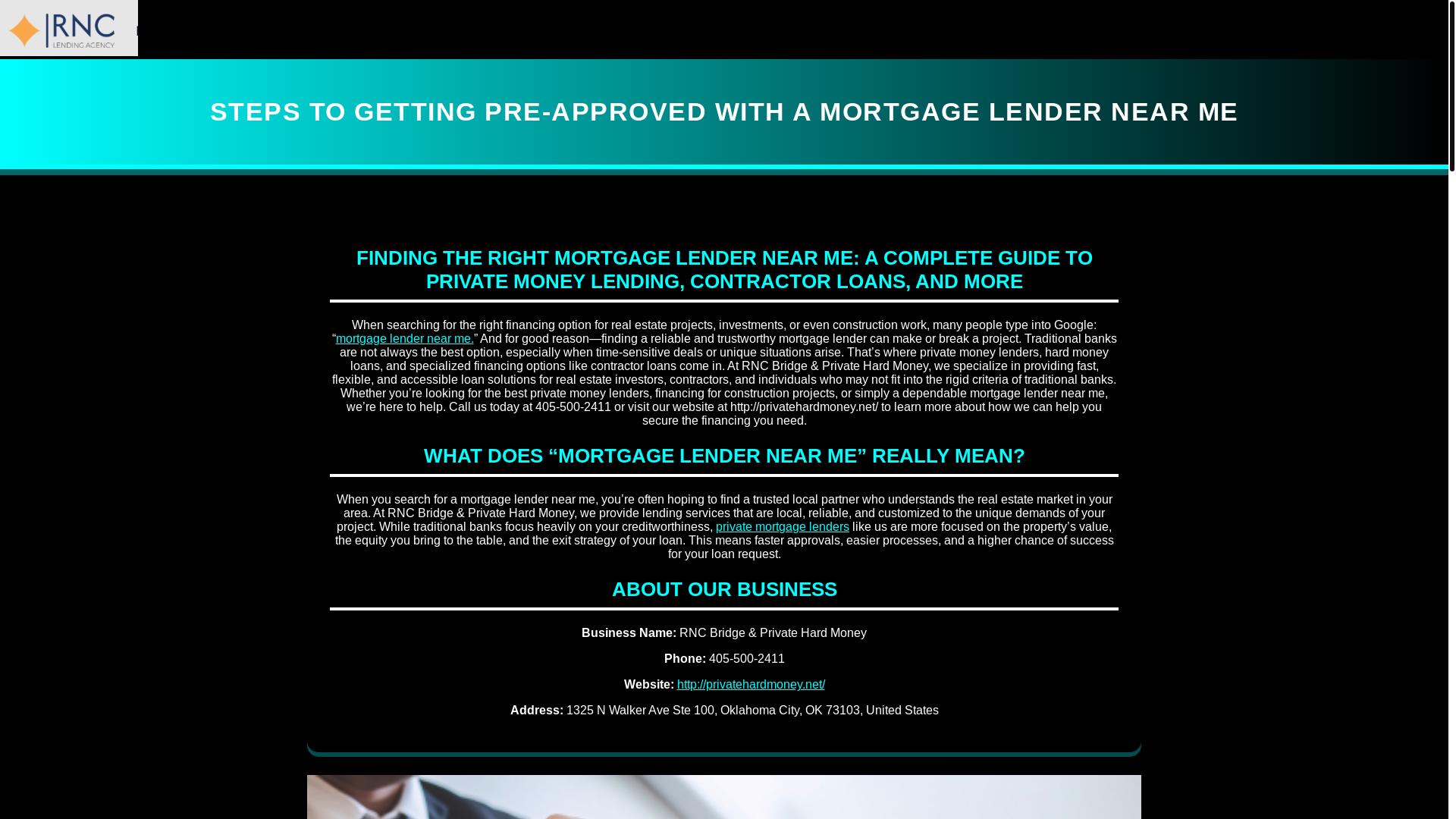 website screenshot of https://commercialhardmoney.pages.dev/