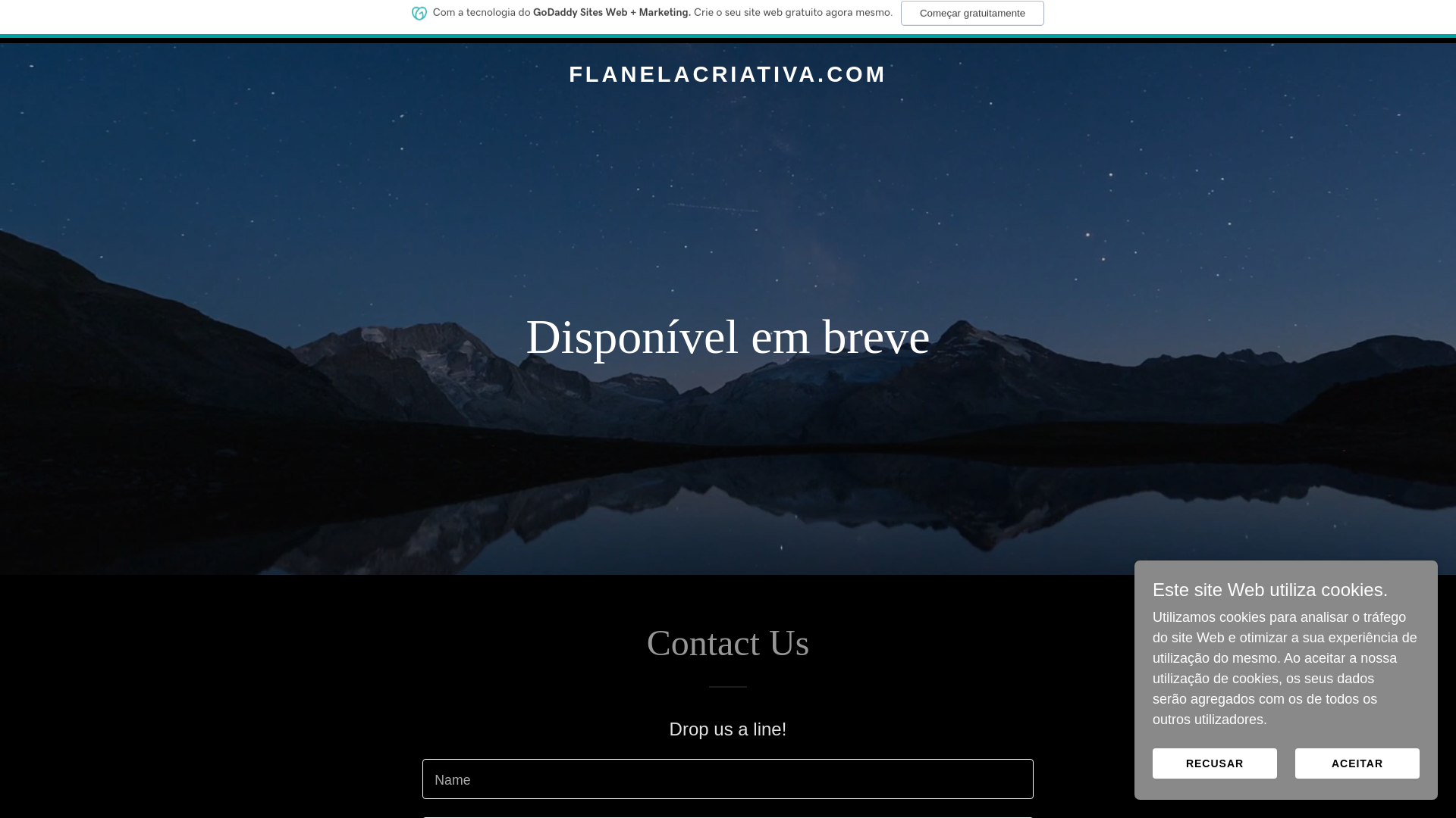 website screenshot of https://flanelacriativa.com/