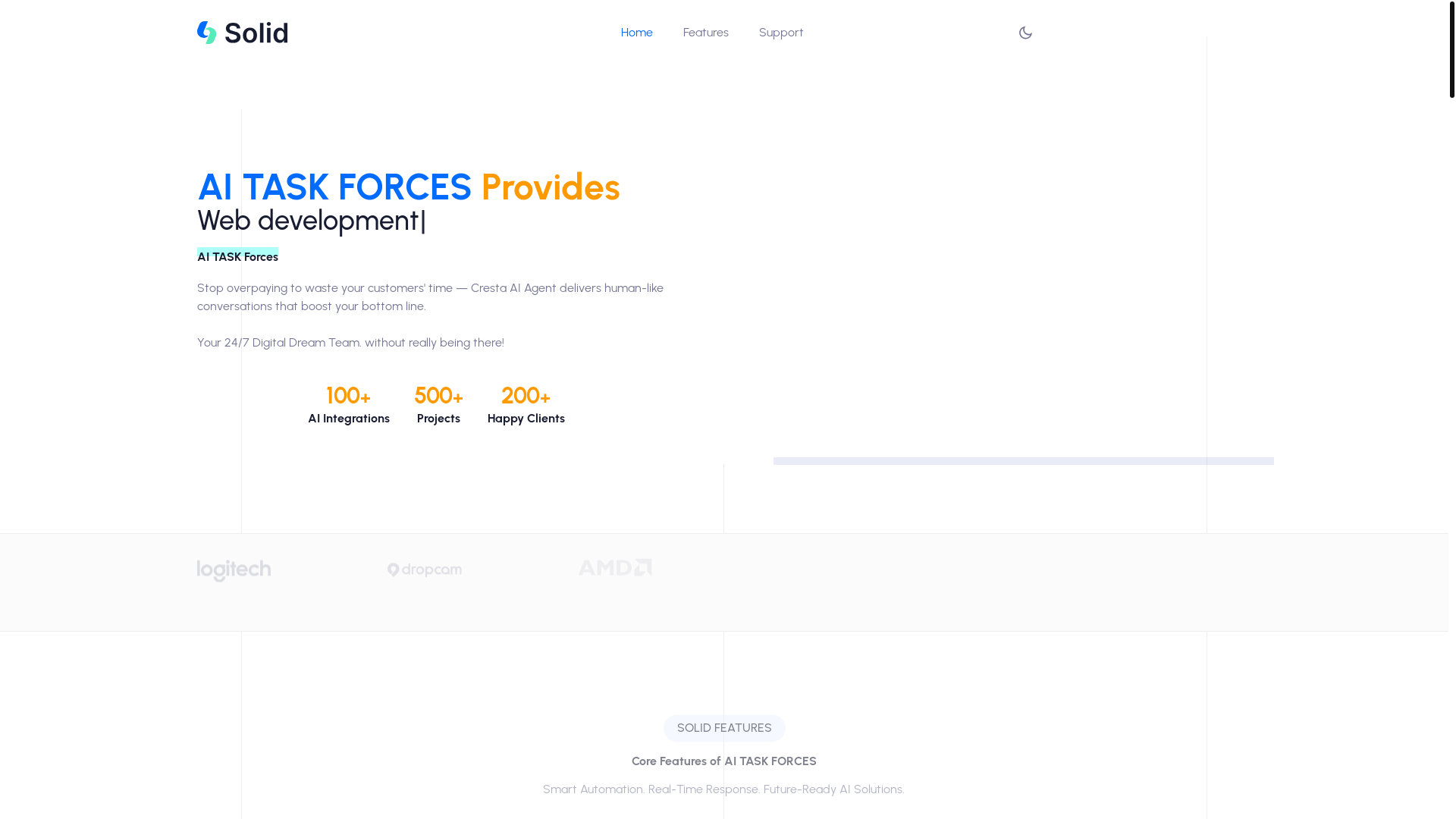 website screenshot of https://syenxatech.com/