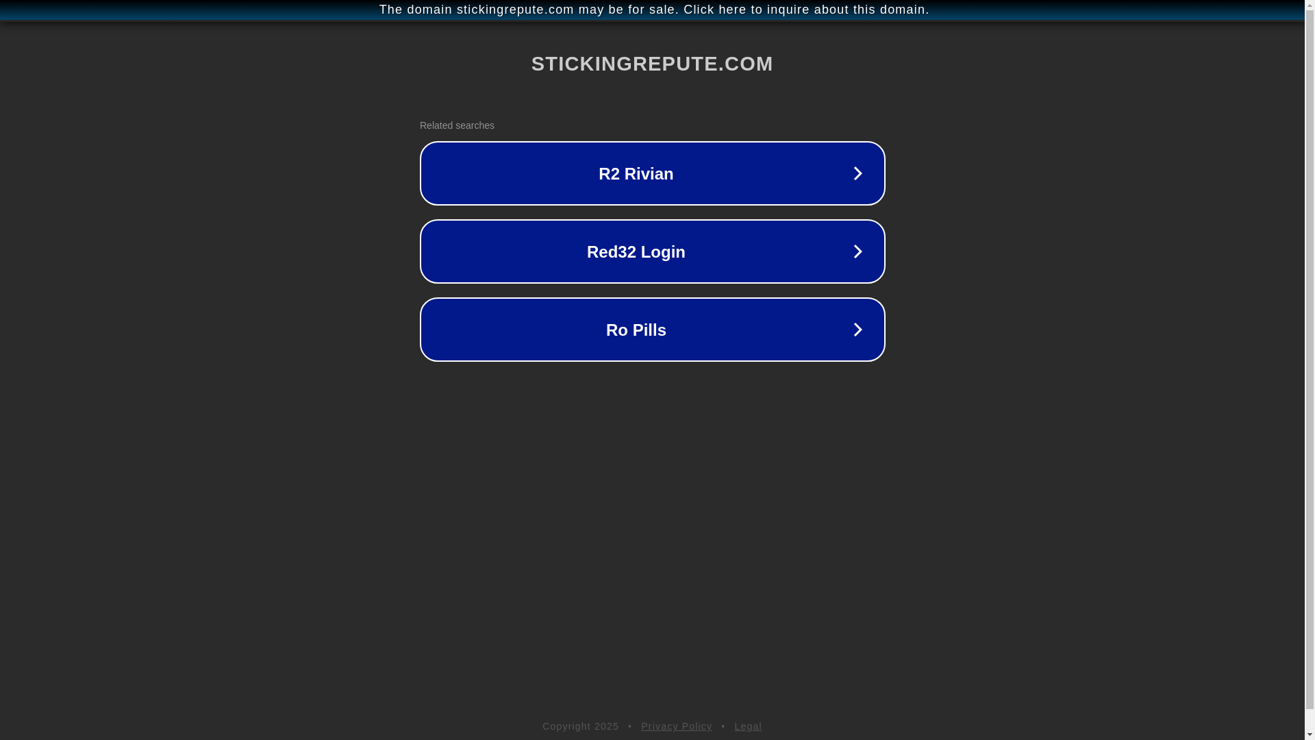 website screenshot of http://stickingrepute.com/
