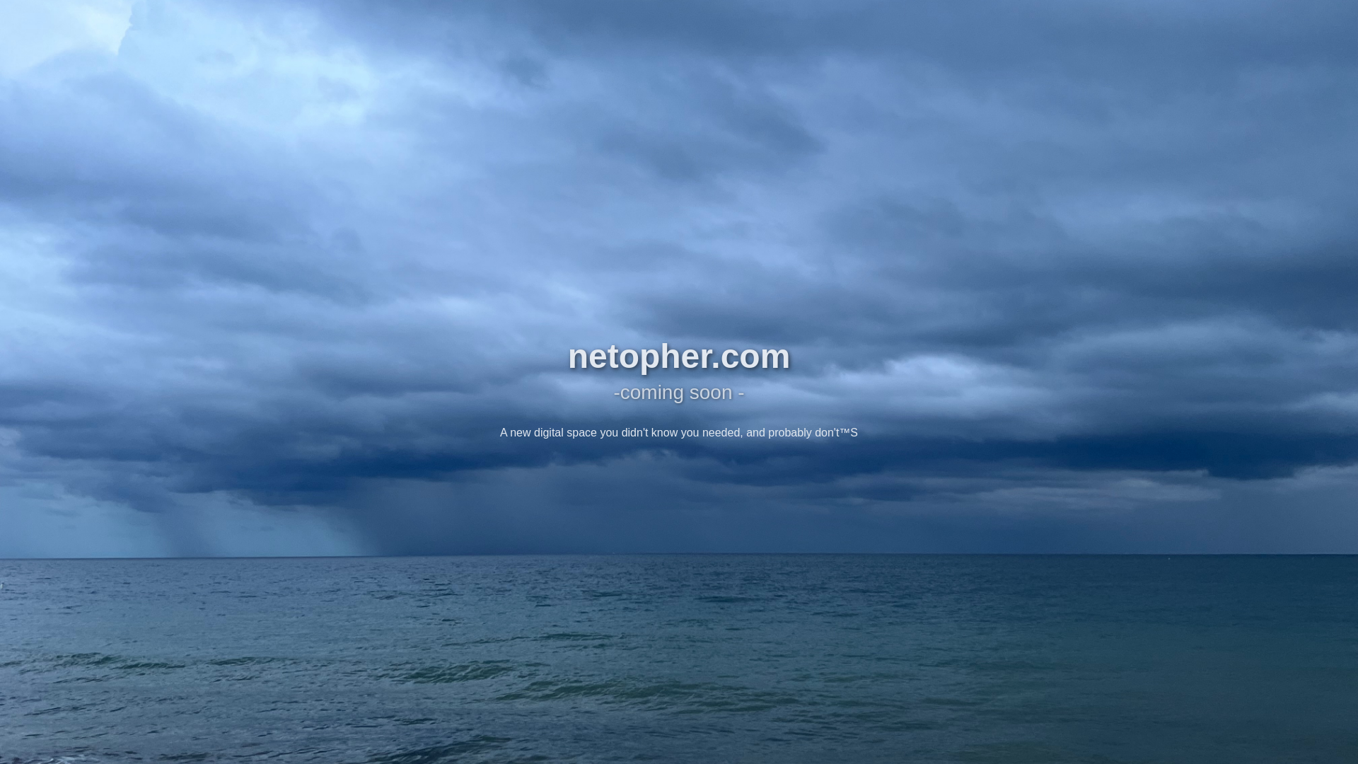 website screenshot of https://netopher.pages.dev/