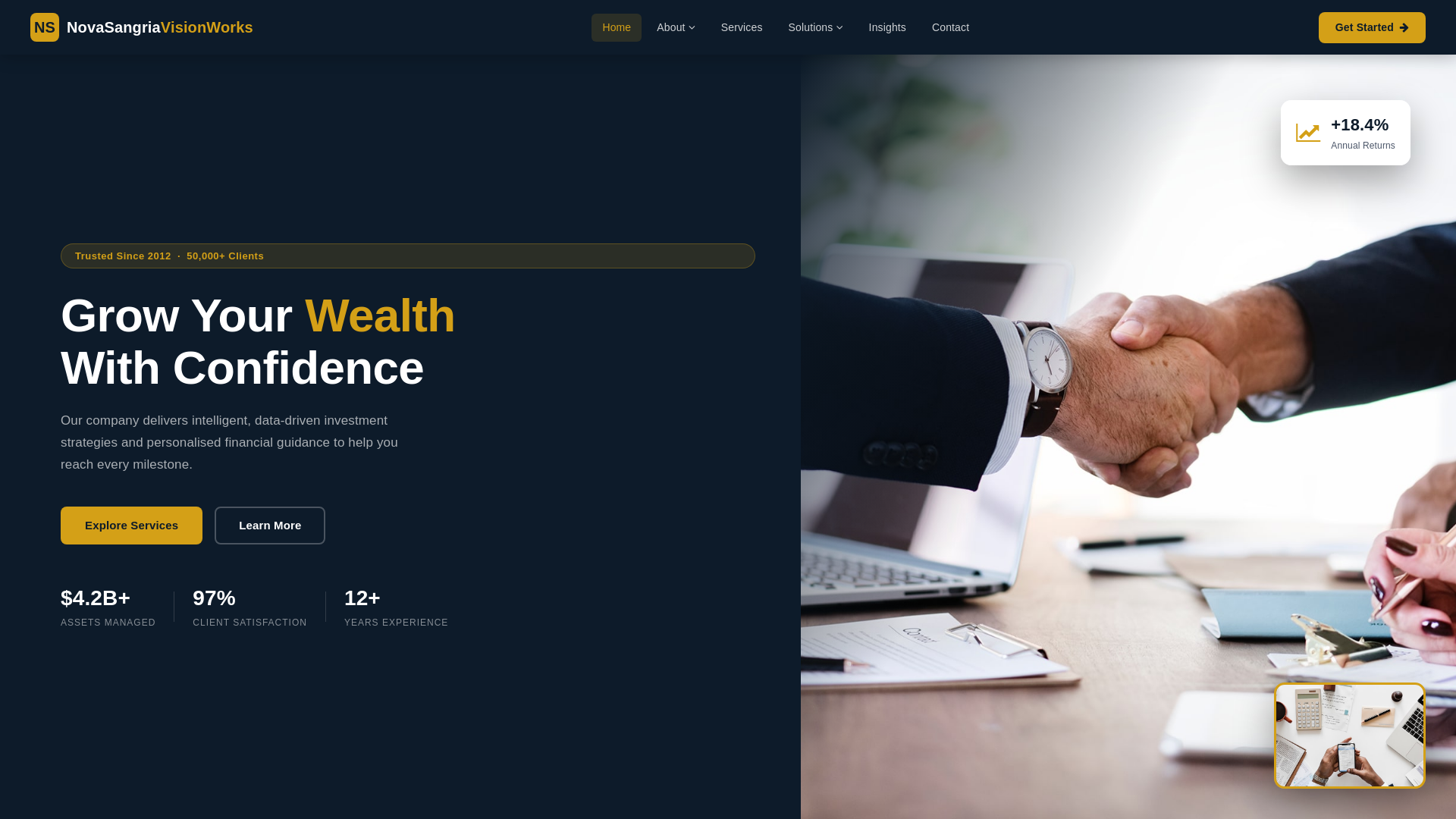 website screenshot of https://novasangriaph.org/
