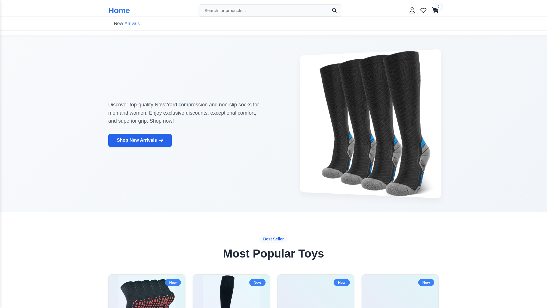 website screenshot of http://novwaresclub.shop/