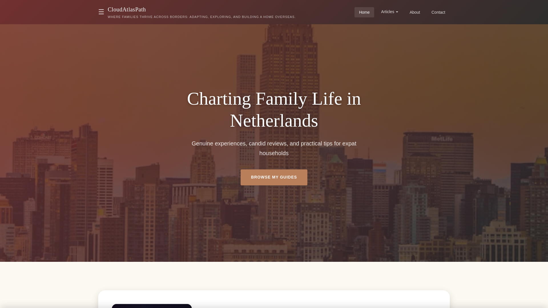 website screenshot of https://cloudatlaspath.life/