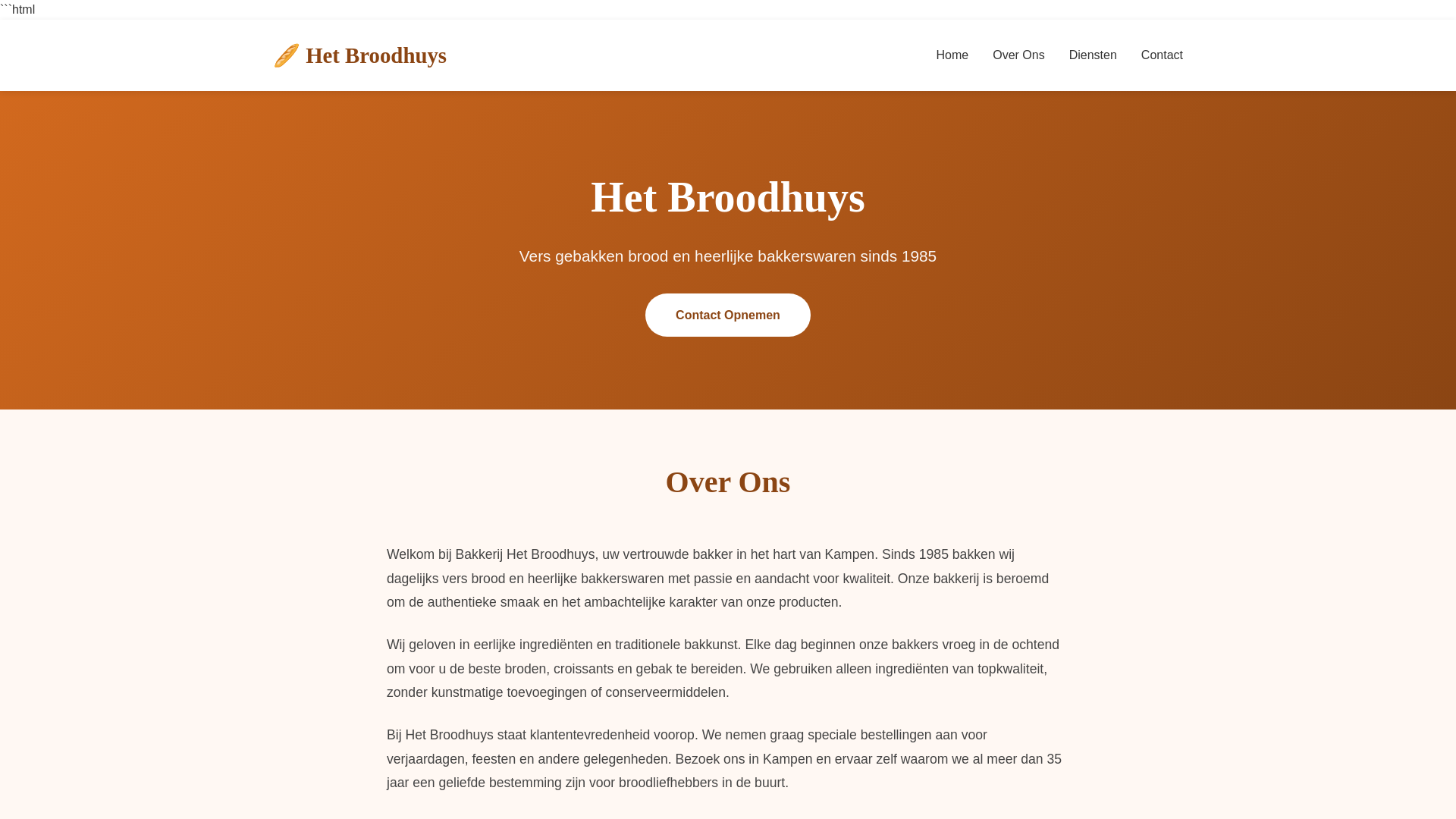 website screenshot of https://demo-bakkerij-het-broodhuys.pages.dev/
