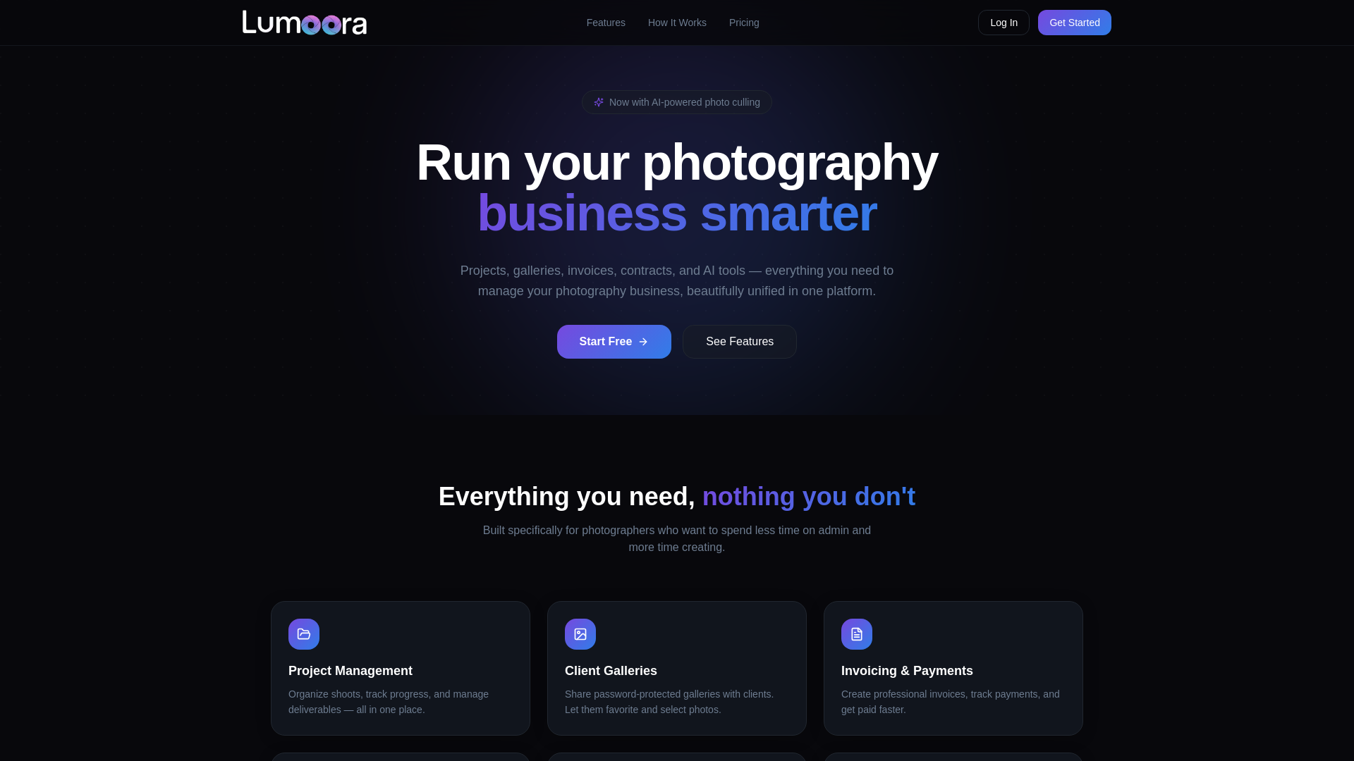 website screenshot of https://lumoora.in/