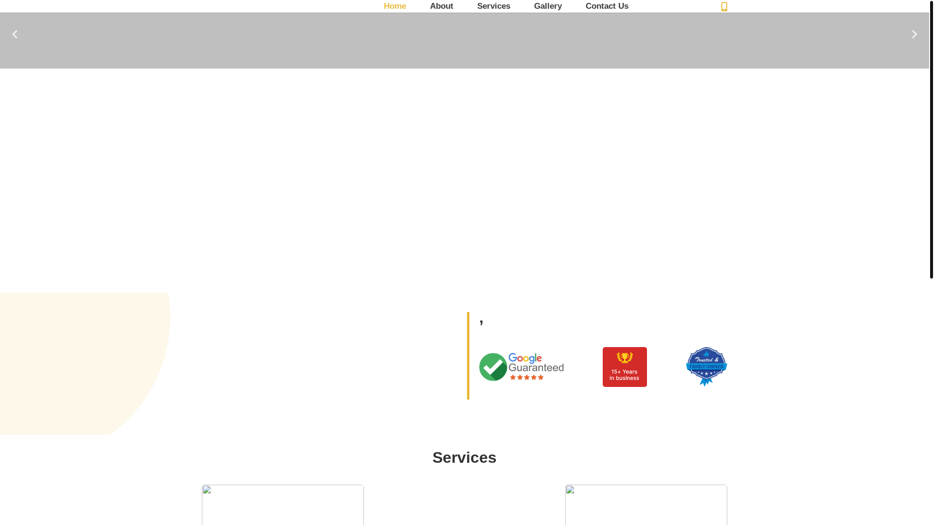 website screenshot of https://tmquartzcountertops.com/