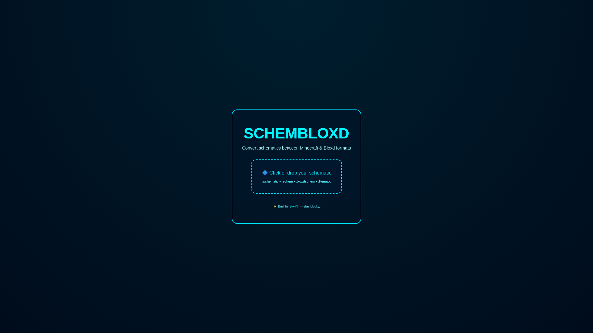 website screenshot of https://blockport.pages.dev/