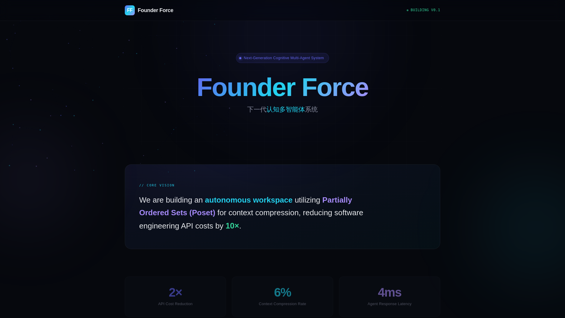website screenshot of https://founder-force.uk/