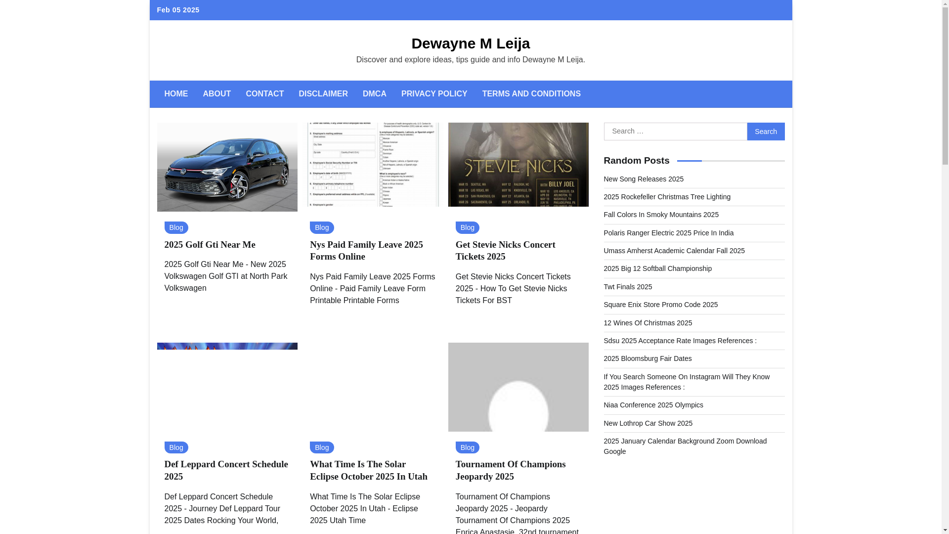 website screenshot of https://dewaynemleijac.pages.dev/