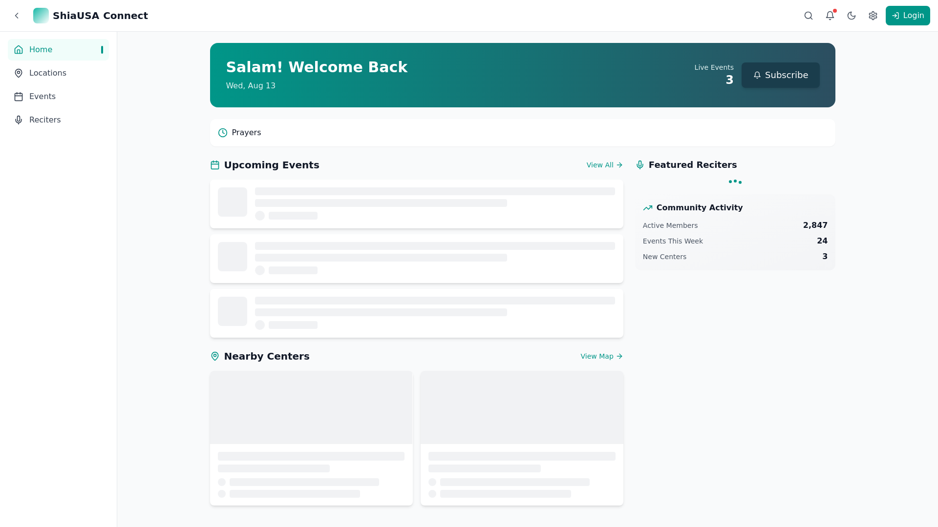 website screenshot of https://shiausa-connect.pages.dev/