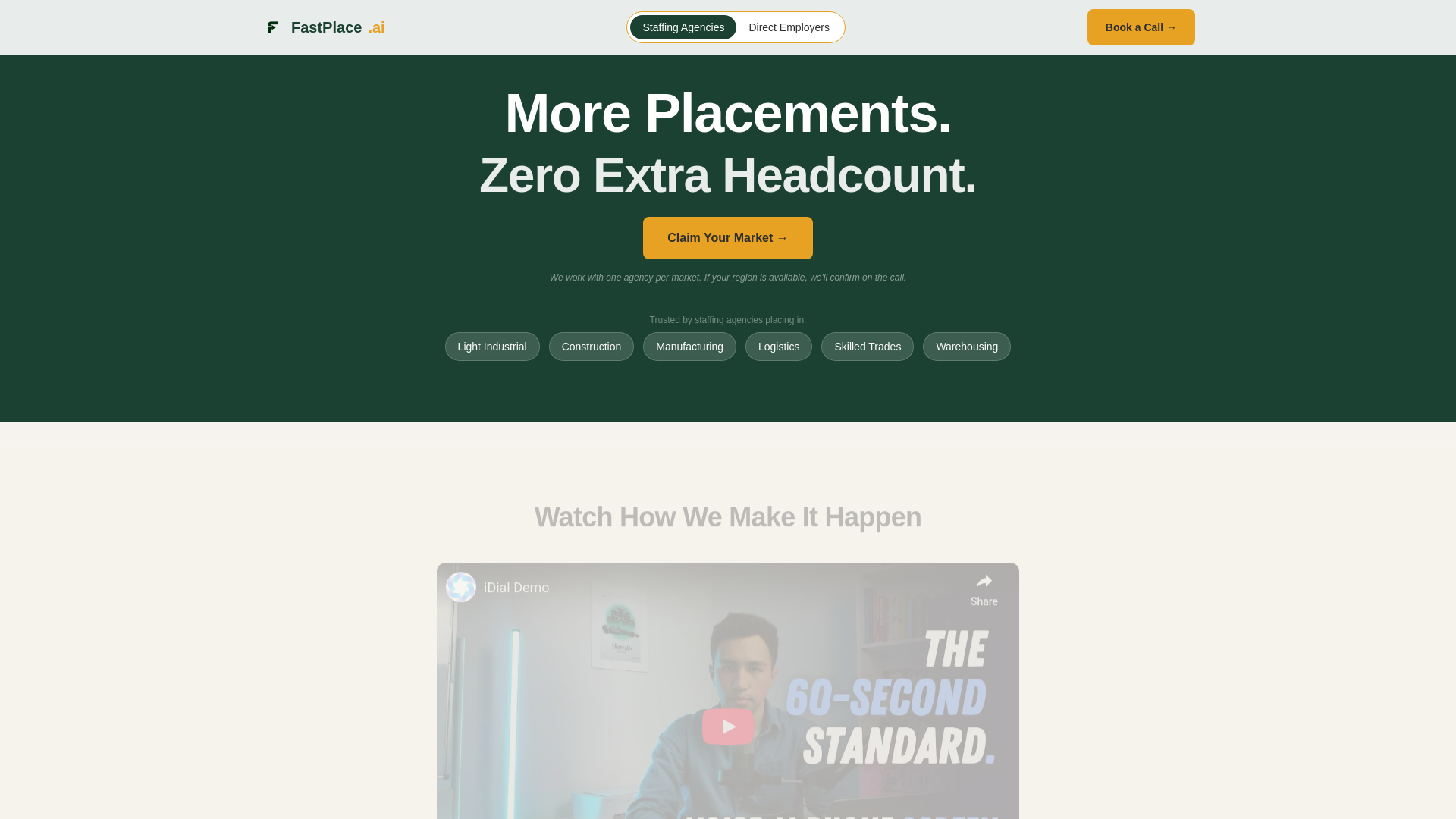 website screenshot of https://fastplace.ai/