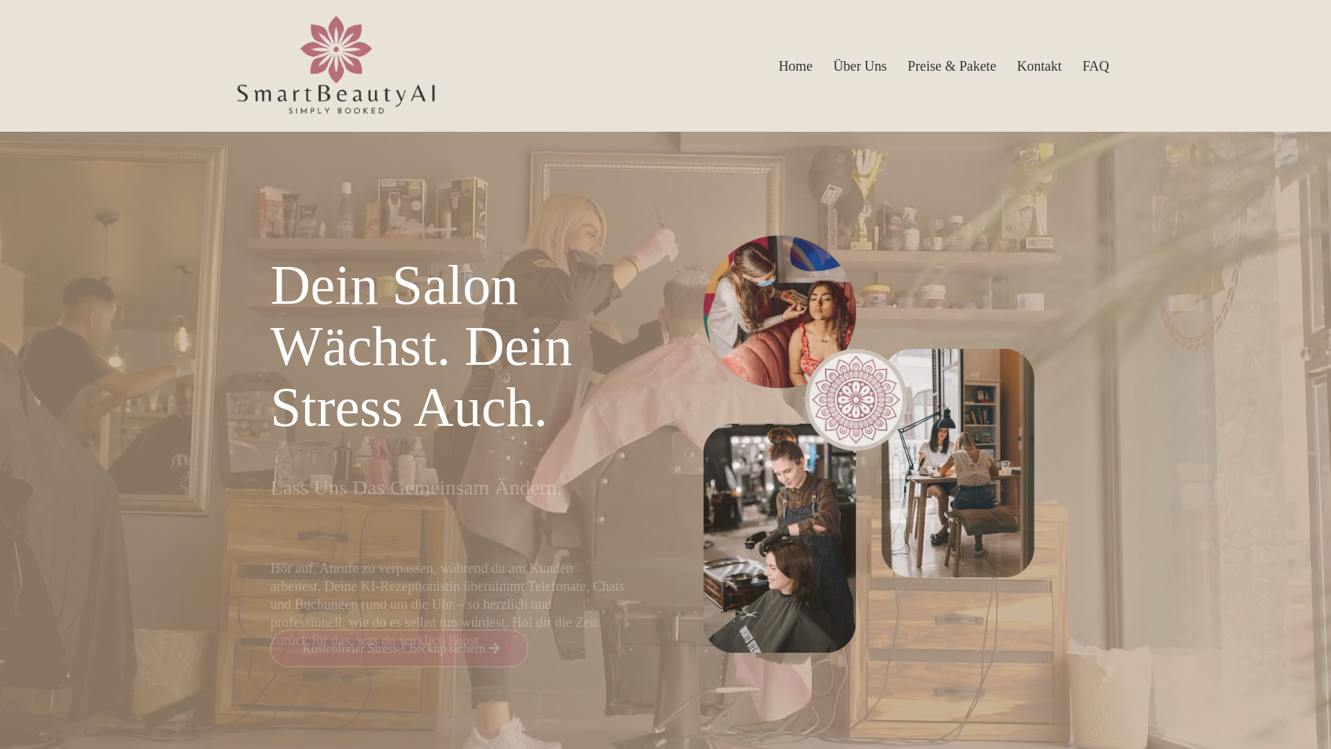 website screenshot of https://smartbeauty-ai.de/