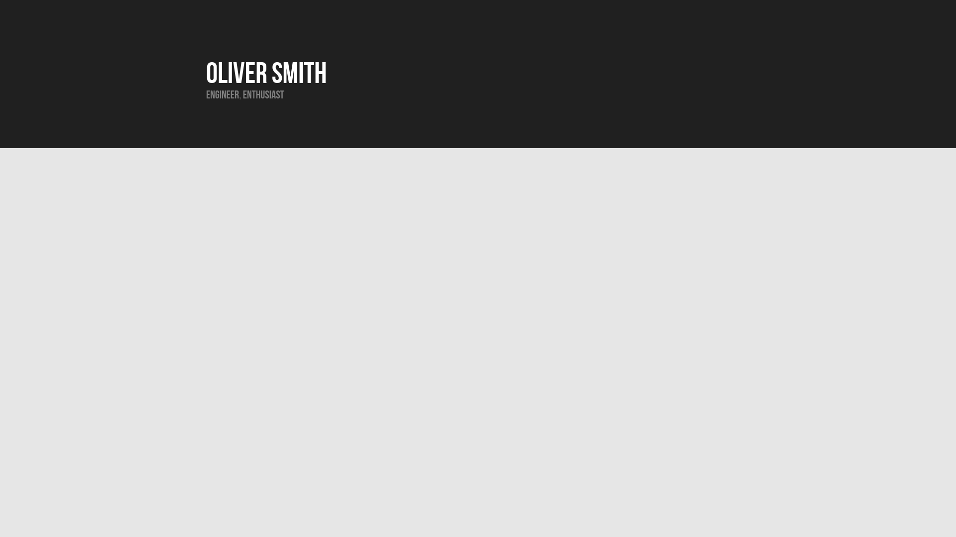 website screenshot of https://oliversmith-io.pages.dev/