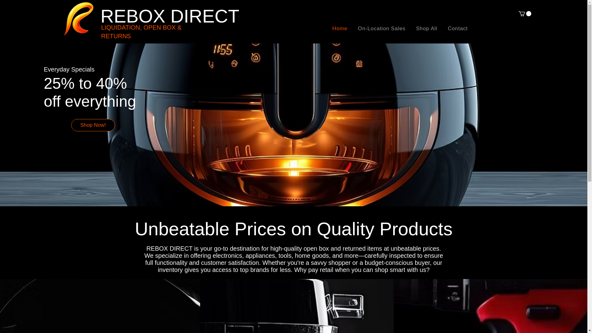 website screenshot of https://reboxdirect.com/