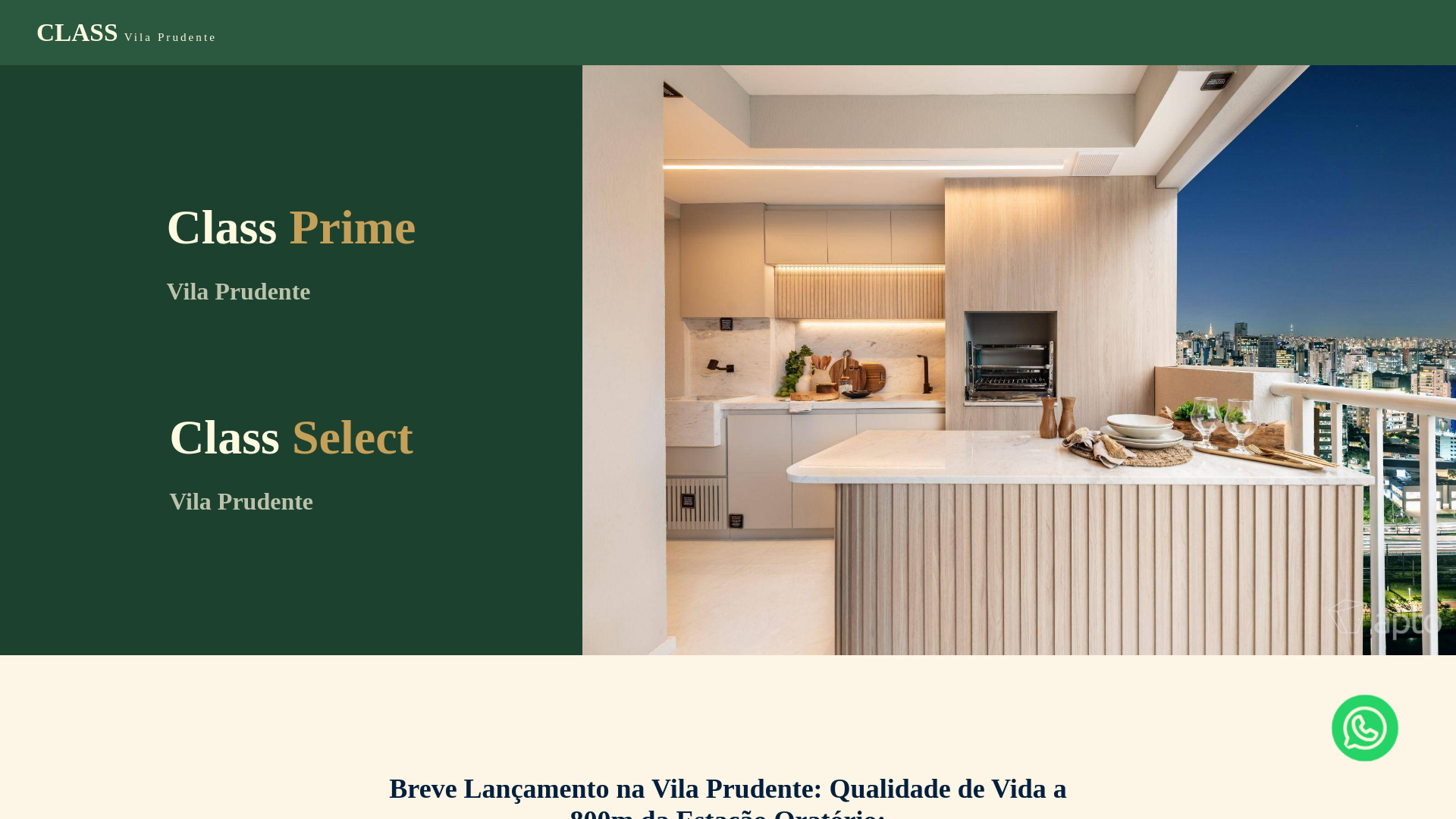 website screenshot of https://classvilaprudente.com