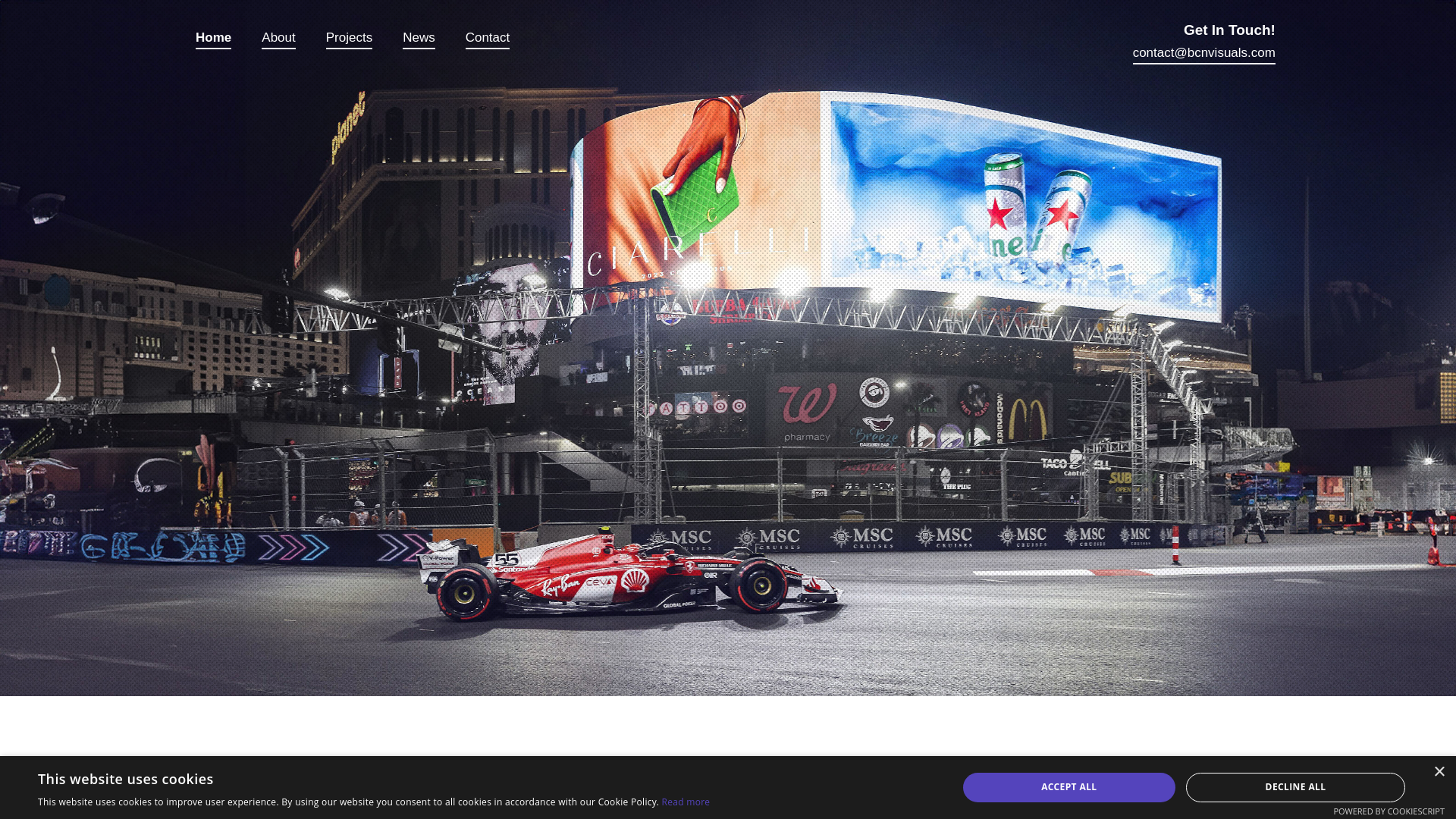 website screenshot of https://bcnstory.co