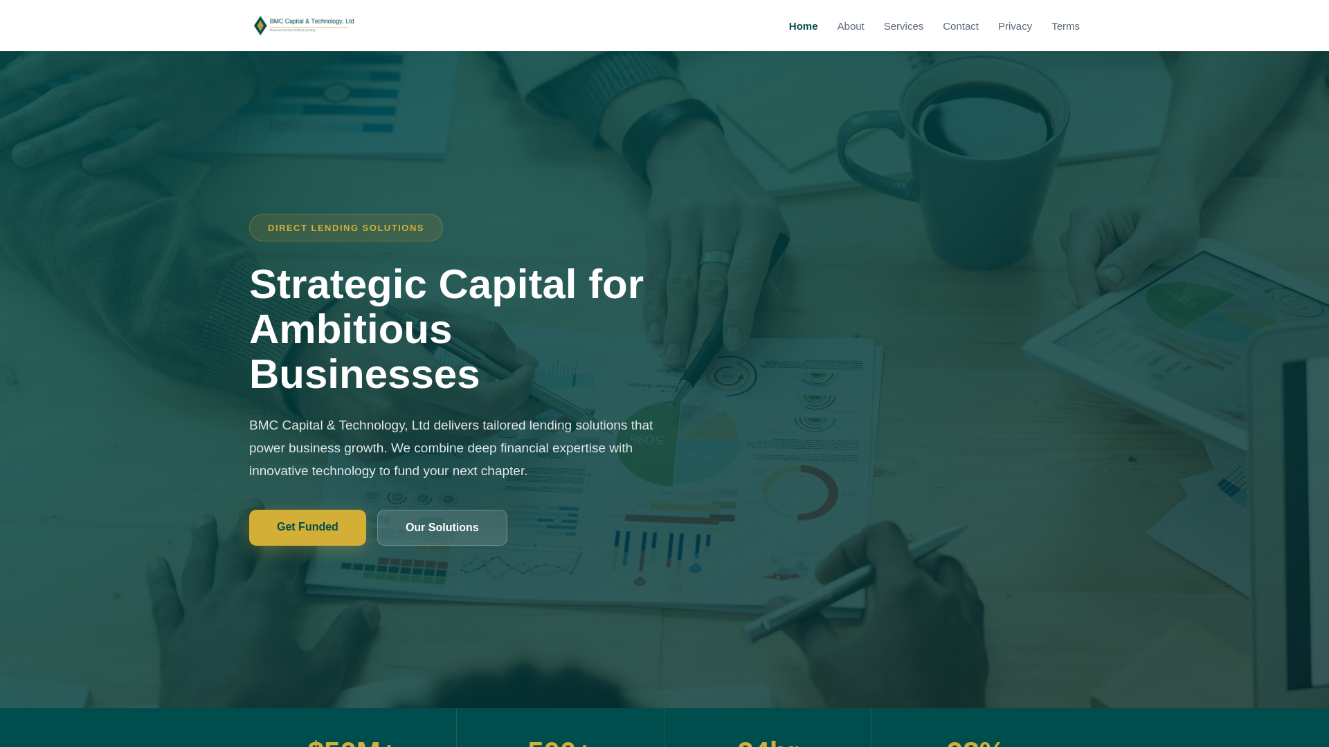 website screenshot of https://bmc-capital-technology-ecv.pages.dev/