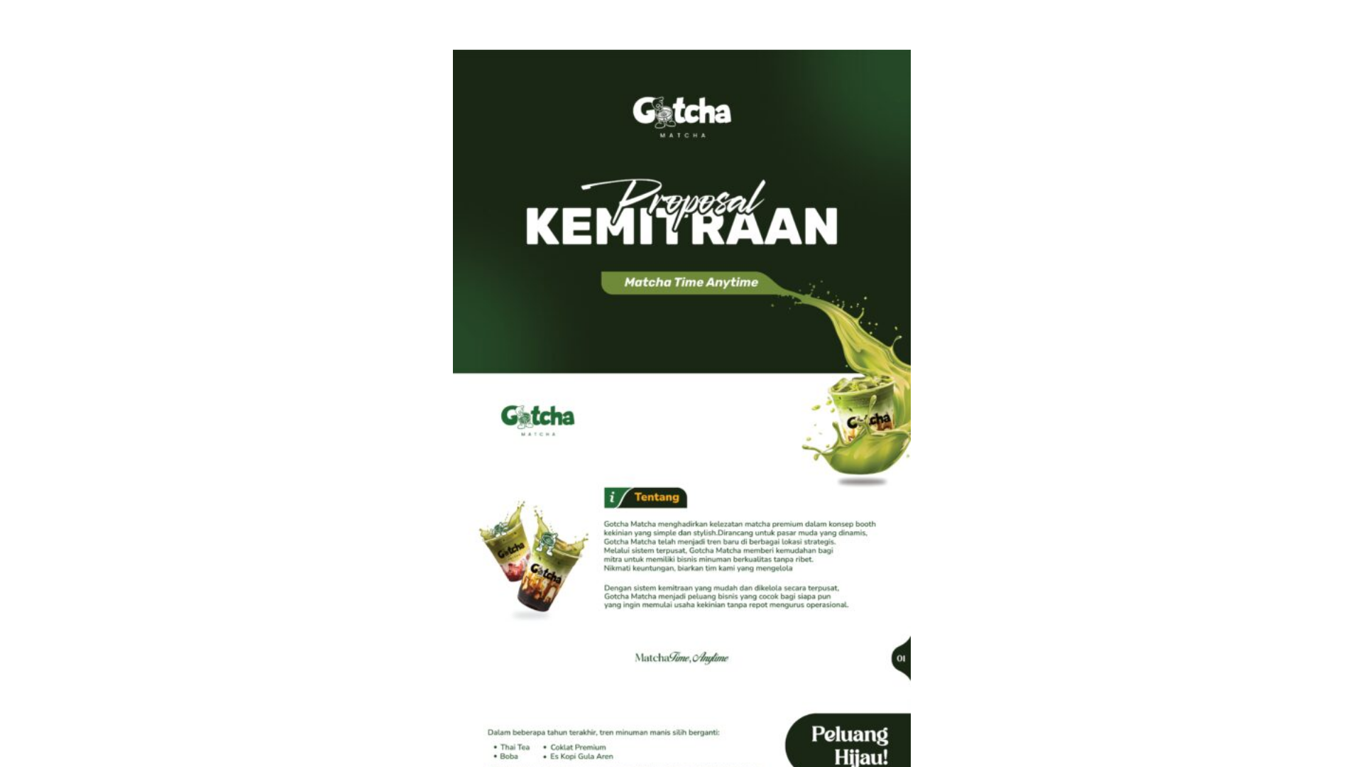 website screenshot of https://gotchamatcha.id/