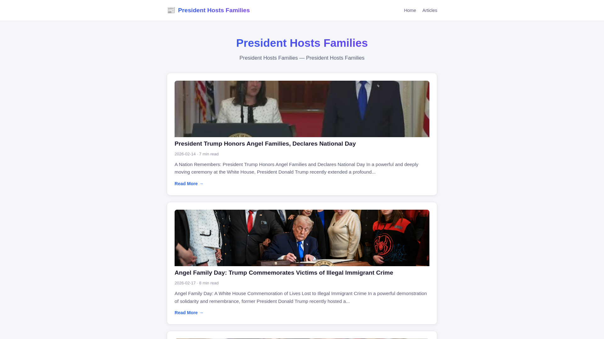 website screenshot of https://president-hosts-families.pages.dev/