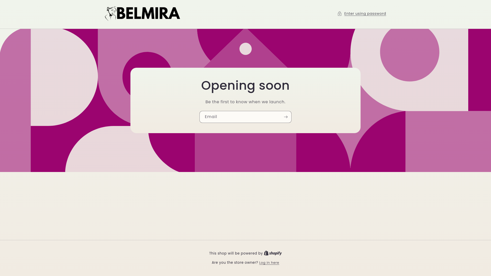 website screenshot of https://belmira.es/