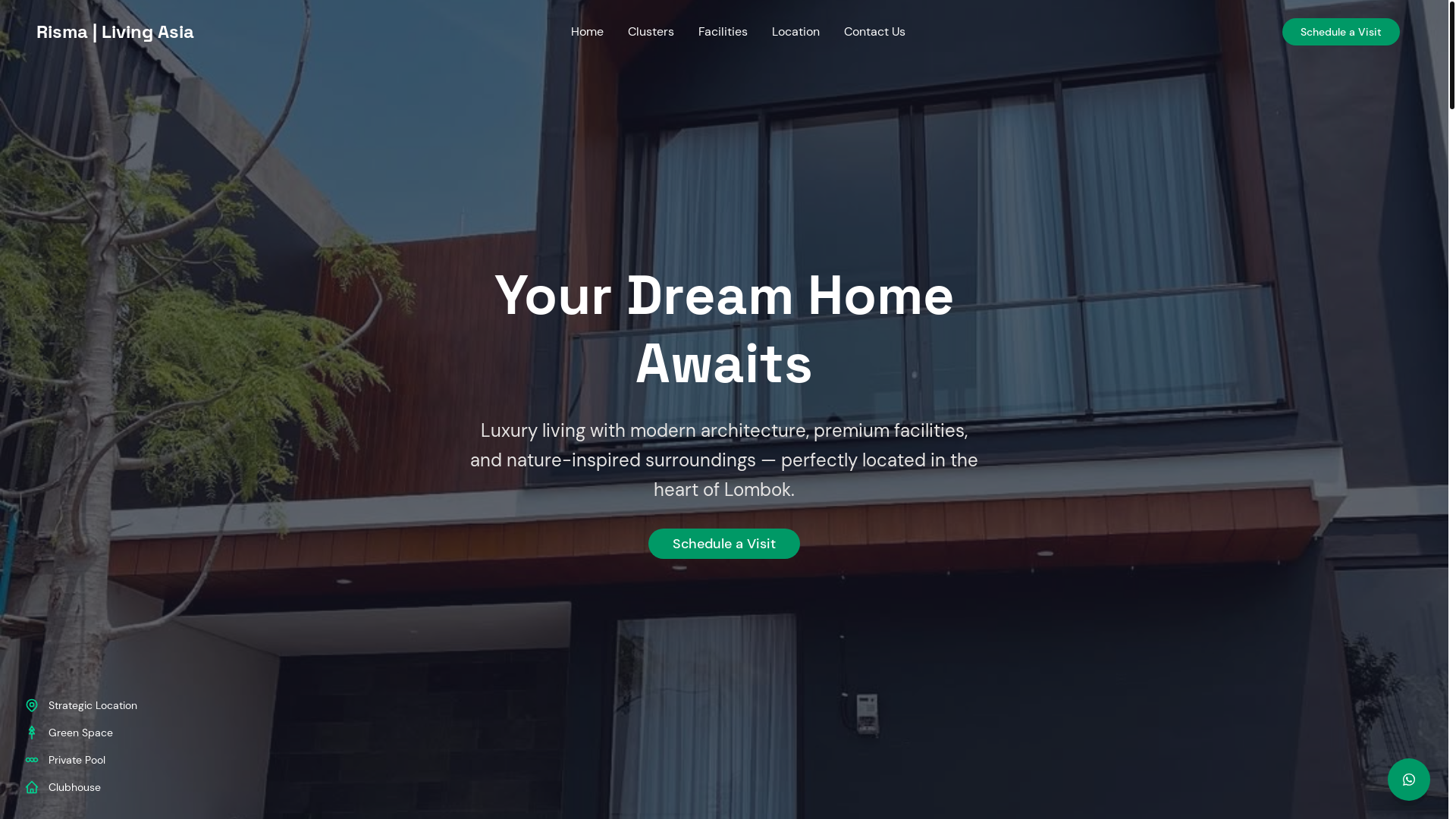 website screenshot of https://rismalivingasia.site/