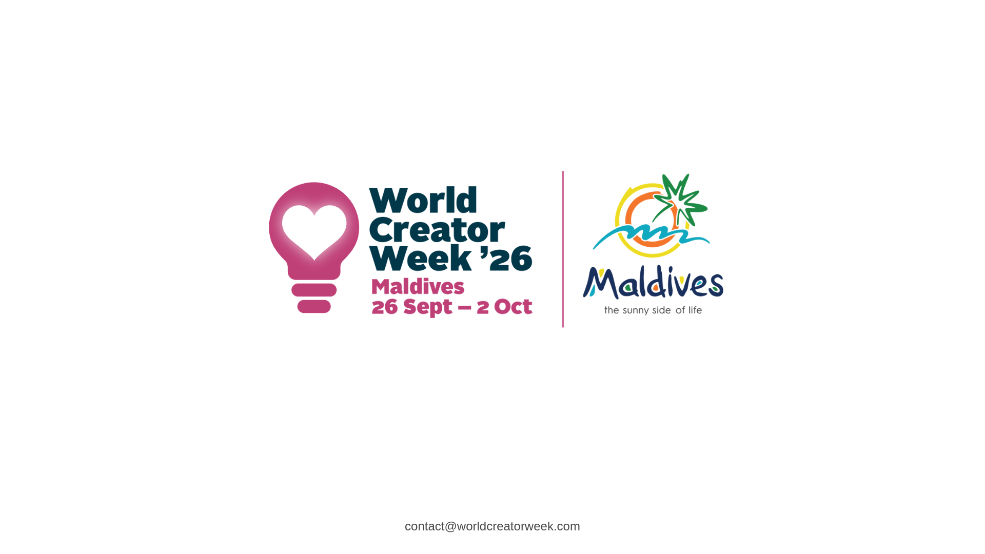 website screenshot of https://worldcreatorweek.com/