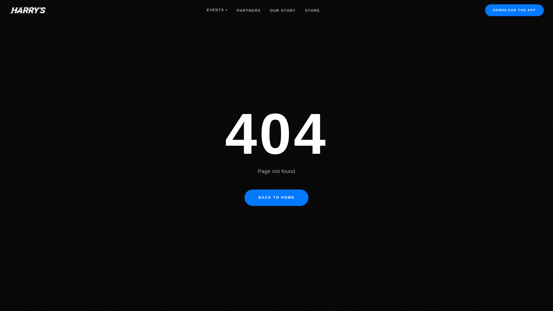 website screenshot of https://hardcoreharrys-website.pages.dev/