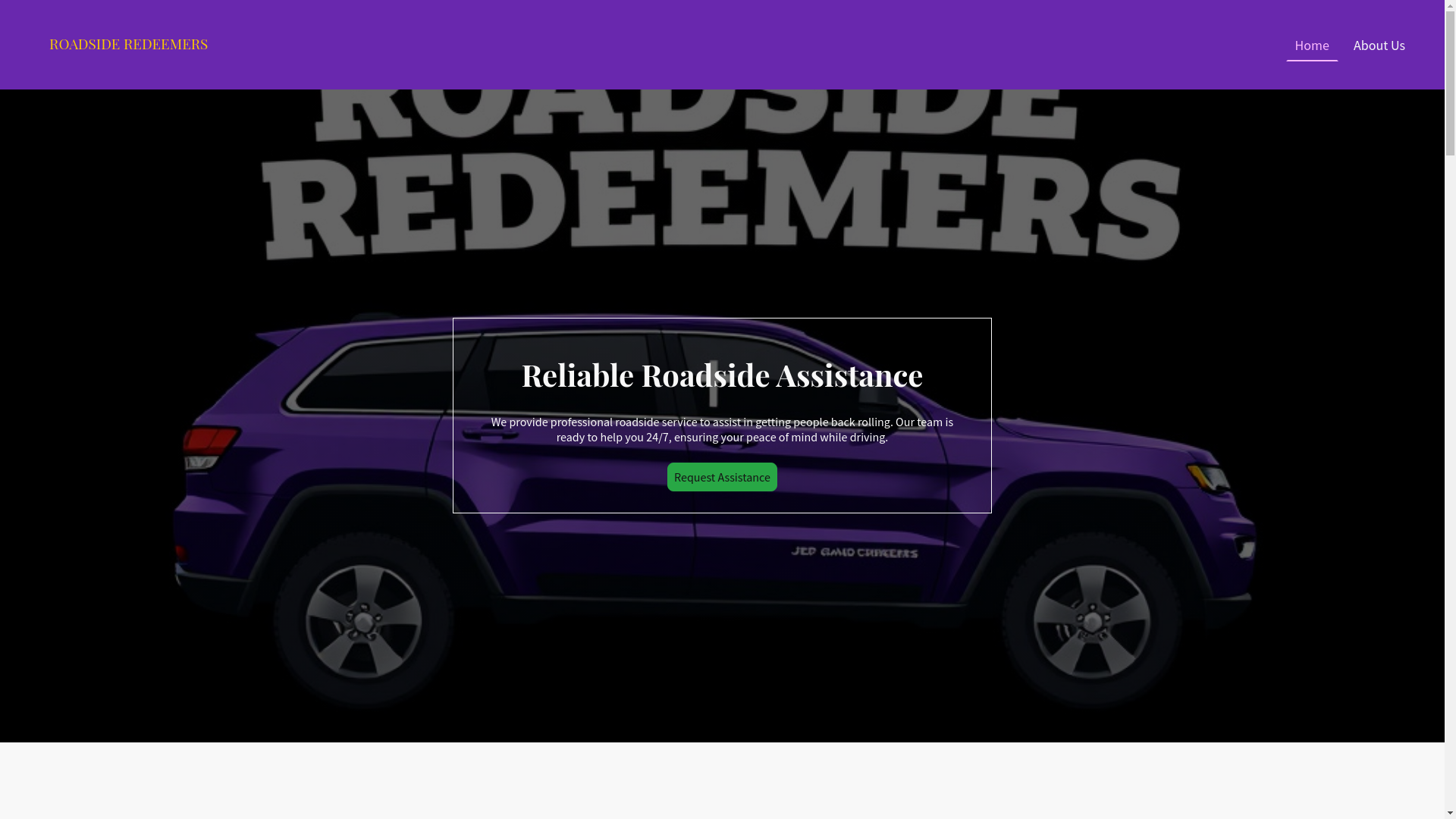 website screenshot of https://roadsideredeemers.org/