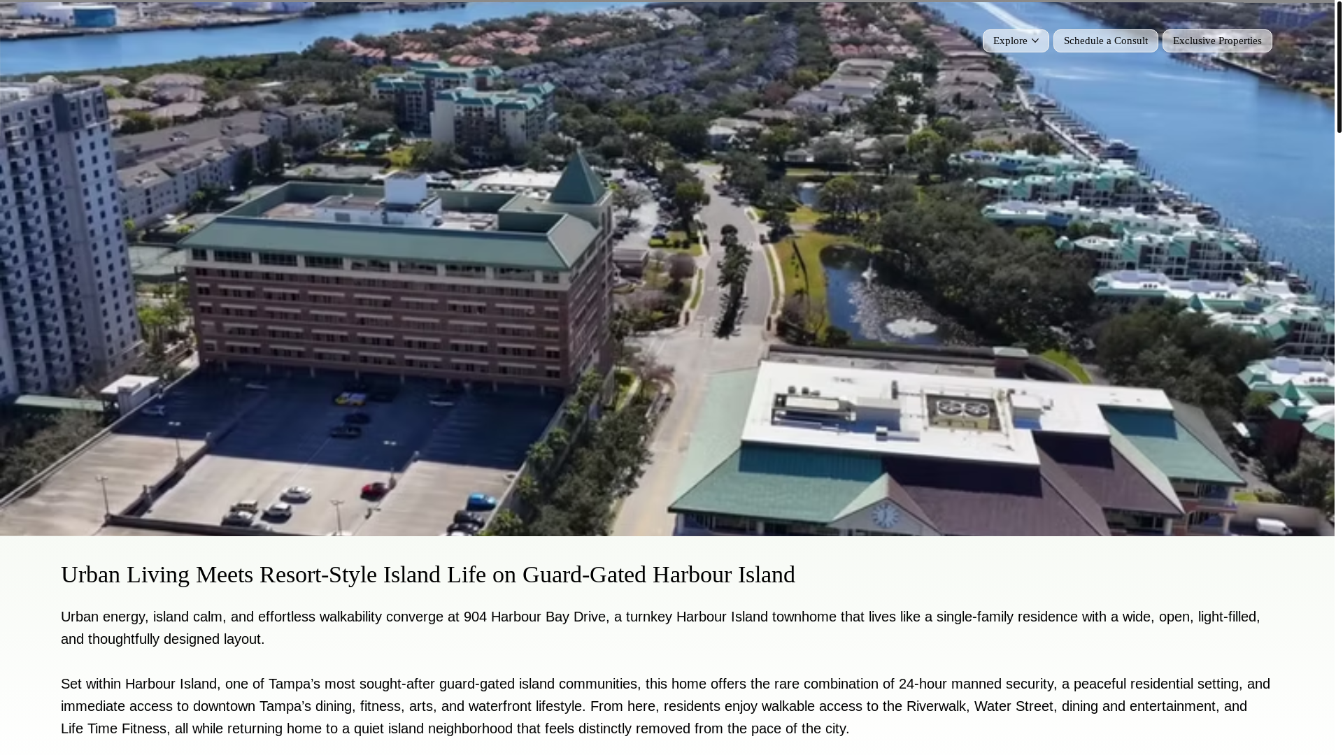 website screenshot of https://904harbourbay.com/