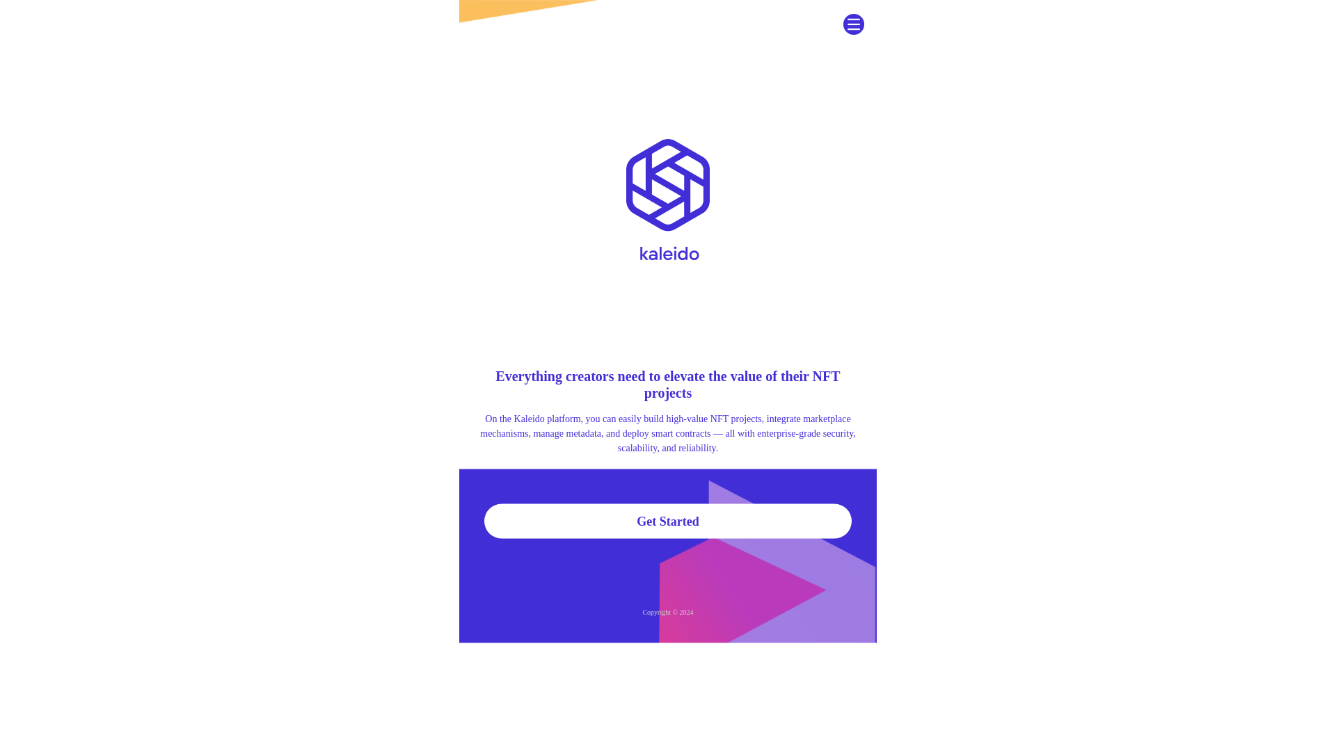 website screenshot of https://inter-kaleido.com/