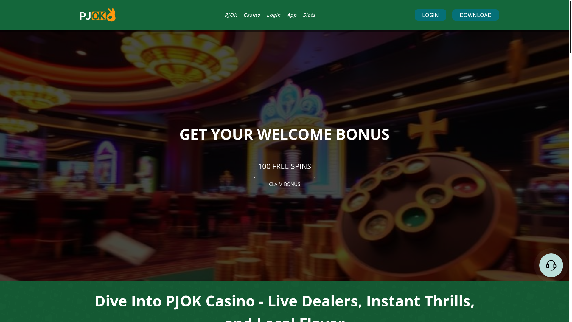 website screenshot of https://pjok-bangladesh.com/