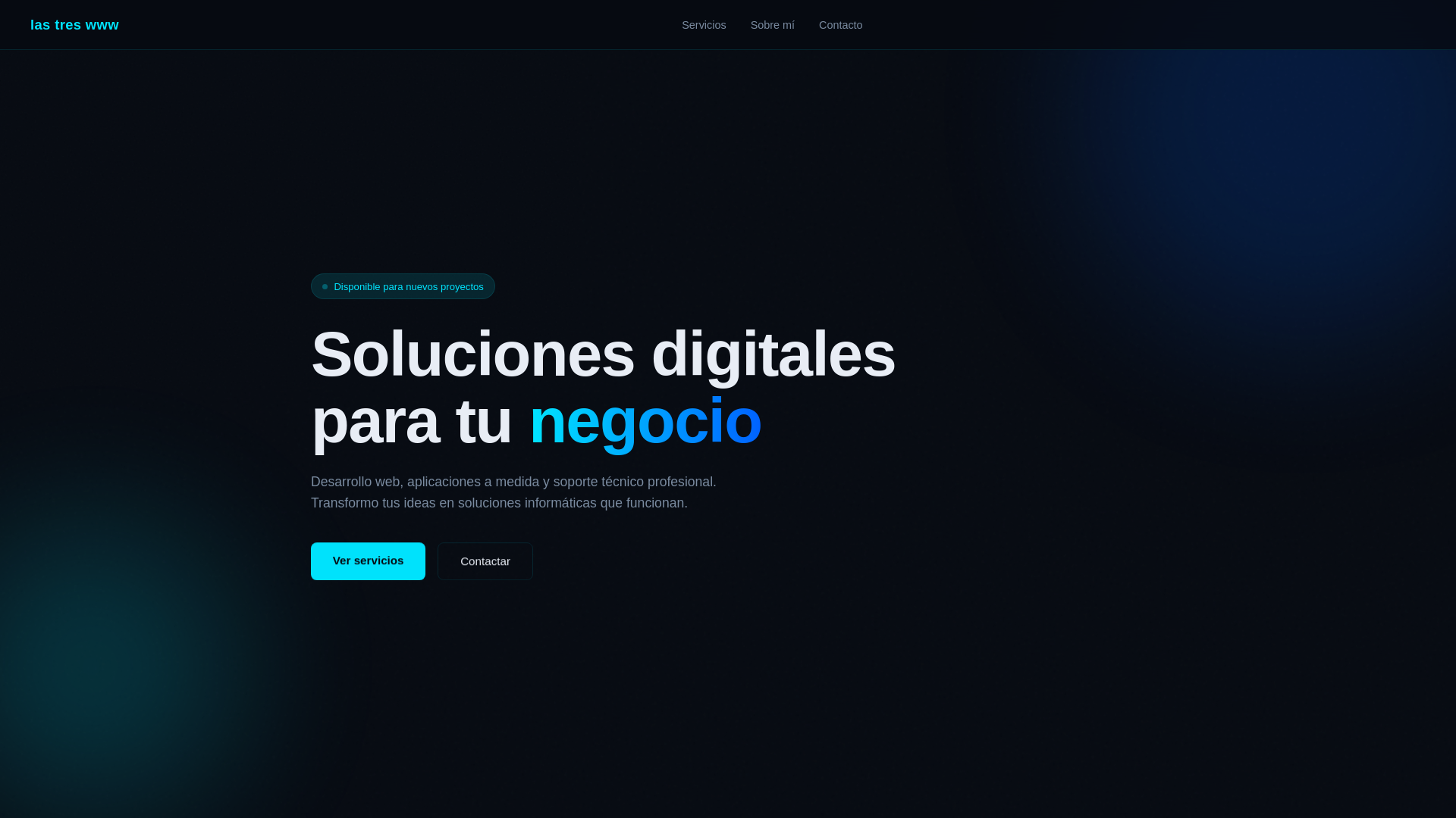 website screenshot of https://lastreswww.es